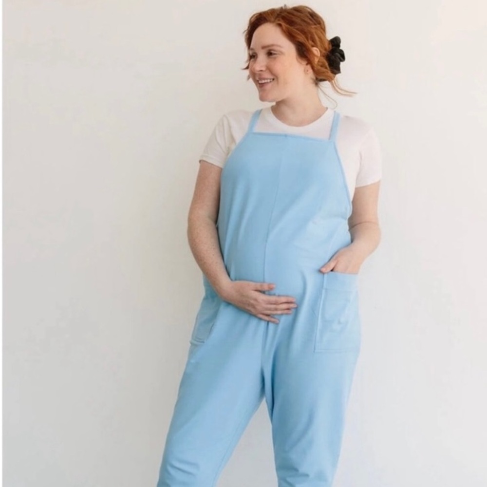 Storq Maternity and Postpartum Anytime Overalls - Size 2